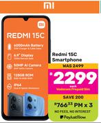 Mi Redmi 15C Smartphone-Each