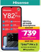 Hisense Y82 Pro 4G 64GB Smartphone-Each