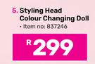 Zuru Sparkle Girlz Styling Head Colour Changing Doll