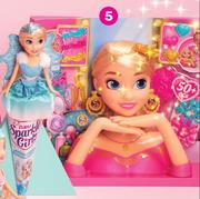 Zuru Sparkle Girlz Styling Head Colour Changing Doll