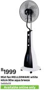 Mellerware Aqua Breeze Mist Fan (White) 40cm 90W 5e6b8a59