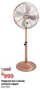 Pedestal Fan 4 Blade (Antique Copper) 81477924