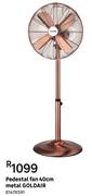 Goldair Pedestal Fan 40cm Metal 81478591