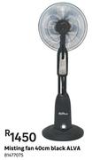 Alva Misting Fan 40cm (Black) 81477075