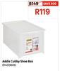 Addis Cubby Shoe Box 81493606