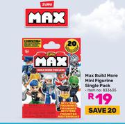 Zuru Max Build More Mini Figurine Single Pack