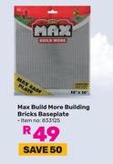 Zuru Max Build More Building Bricks Baseplate-Each