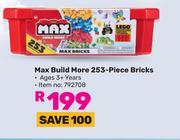 Zuru Max Build More 253 Piece Bricks