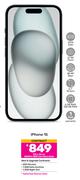Apple iPhone 15-On 200 Min Red Core More Data