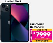 Apple iPhone 13 Pre-Owned