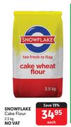 Snowflake Cake Flour-2.5Kg Each