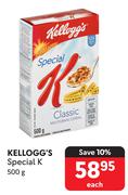 Kellogg's Special K-500g Each