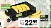 Freshline Bananas Mini Box-1.2Kg Per Box