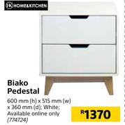 Home & Kitchen Biako Pedestal-600mm (h) x 515mm (w) x 360mm (d)