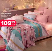 Girl's Microfibre Duvet Cover Sets-130 x 200cm