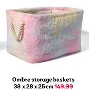Ombre Storage Baskets-38 x 28 x 25cm