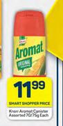 Knorr Aromat Canister Assorted-70/75g Each