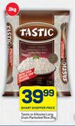 Tastic Or Allsome Long Grain Parboiled Rice-2Kg