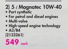 Castrol Magnatec 10W-40-5L Each