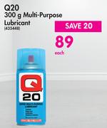 Q20 Multi Purpose Lubricant-300g Each