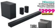 Hisense 5.1 Channel 540W Soundbar HS5100