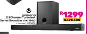 Volkano 2.1 Channel Turbulent Series Soundbar VK-3905