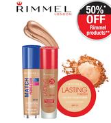 Rimmel Match Perfection Foundation SPF20 Or Lasting Finish 25H Foundation SPF20-Each