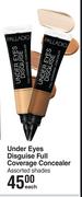 Palladio Under Eyes Disguise Full Coverage Concealer Assorted Shades-Each