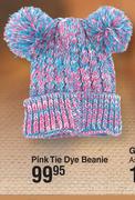Pink Tie Dye Beanie