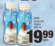 Spar Long Life Cream-300ml Each
