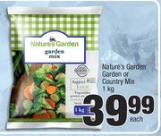 Nature's Garden Garden Or Country Mix-1kg Each