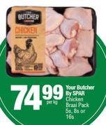 Your Butcher By Spar Chicken Braai Pack-5s, 8s Or 16s Per Kg