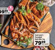Food Lover's Precooked Party Ribs-1kg Per Pack