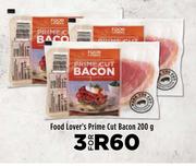 Food Lover's Prime Cut Bacon-For 3 x 200g
