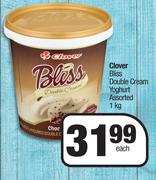 Clover Bliss Double Cream Yoghurt Assorted-1kg Each
