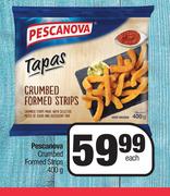 Pescanova Crumbed Formed Strips-400g Each