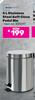 Mainstays 5L Stainless Steel Soft Close Pedal Bin