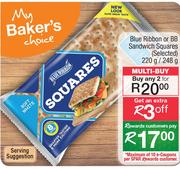 Blue Ribbon Or BB Sandwich Squares (Selected)-2 x 220g/248g