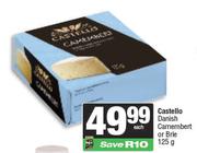 Castello Danish Camembert Or Brie-125gm Each