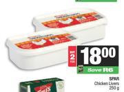 Spar Chicken Livers-For 2 x 250gm