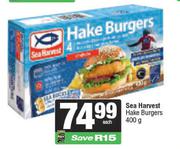 Sea Harvest Hake Burgers-400gm Each