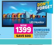 Samsung 19" Flat LED Monitor LS19A330NHMXZN