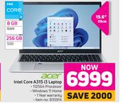 Acer Aspire A315 i3 laptop
