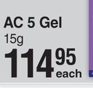 Benzac AC 5 Gel-15g Each
