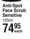 OXY Anti-Spot Face Scrub Sensitive-125ml Each