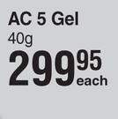 Benzac AC 5 Gel-40g Each