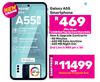 Samsung Galaxy A55 5G Smartphone-On 1.3GB Red Top Up Core More Data