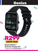Genius Smart Watch/Activity Tracker F3