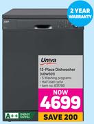 Univa 13-Place Dishwasher UDW301