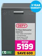 Defy 13-Place Dishwasher DDW232